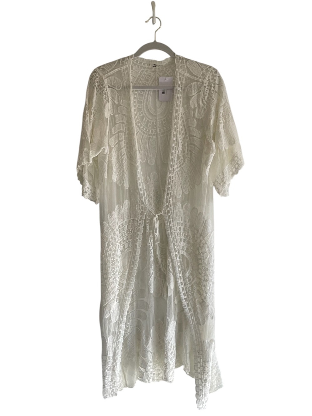 Cupshe Bohemian Lace Crochet Duster